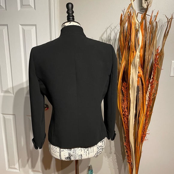 Vintage y2k Classic Open Cover Mock Fit Flare Work Prepy Rave Fall light weight - Picture 3 of 6